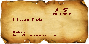 Linkes Buda névjegykártya